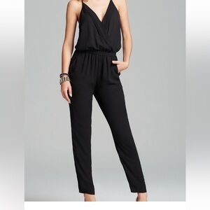 AQUA black jumpsuit